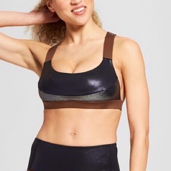 SHIMMER Multi-panel Bra - Picture 1 of 6